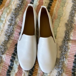 Everlane White Loafers